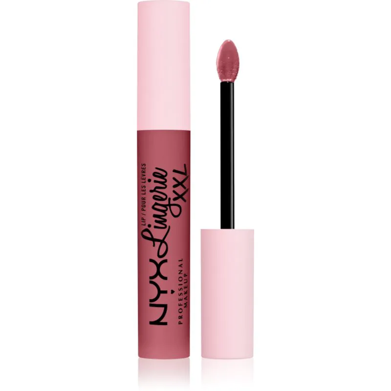 NYX Professional Makeup Lip Lingerie XXL Υγρό ματ κραγιόν απόχρωση 04 - Flaunt It 4 ml