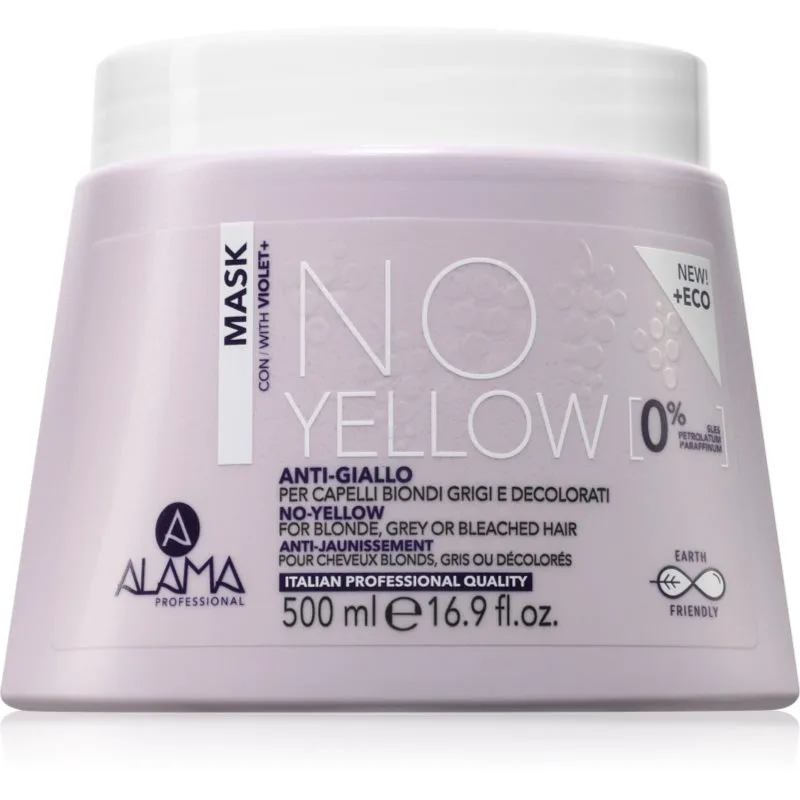 Alama Professional No Yellow μάσκα για την αντιμετώπιση των κίτρινων λεκέδων 500 ml