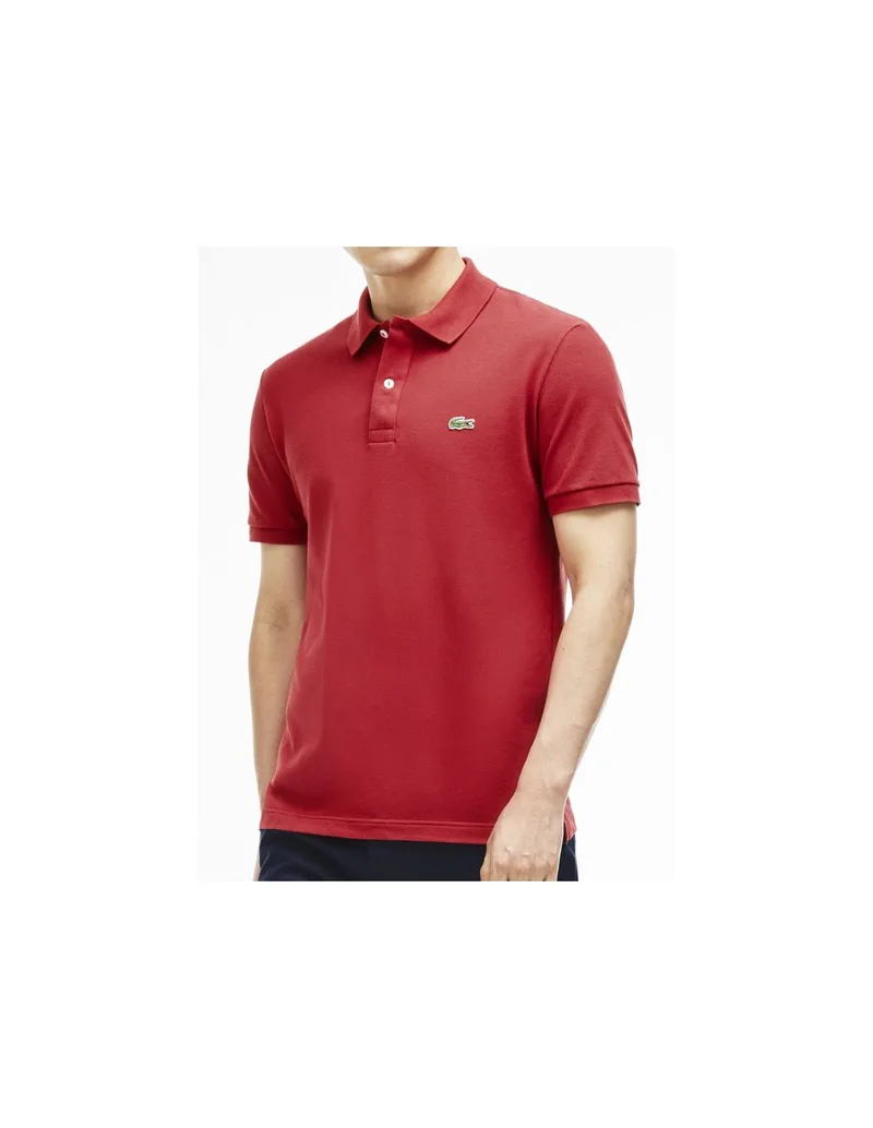 Lacoste Ανδρικό T-shirt Polo Κόκκινο PH4012-XXB