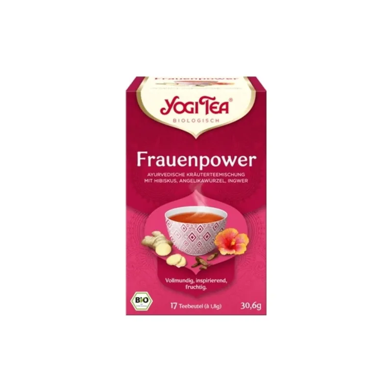 Yogi Tea Organic Herbal Tea "Active Woman", 30.60 G