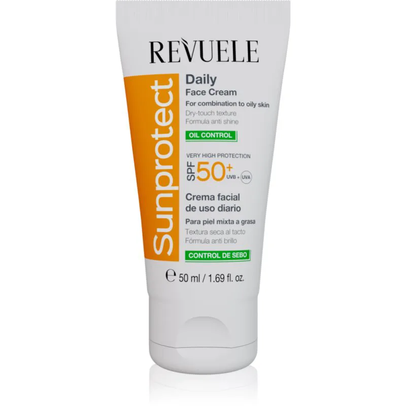 Revuele Sunprotect Oil Control προστατευτική κρέμα προσώπου για λιπαρή επιδερμίδα SPF 50+ 50 ml