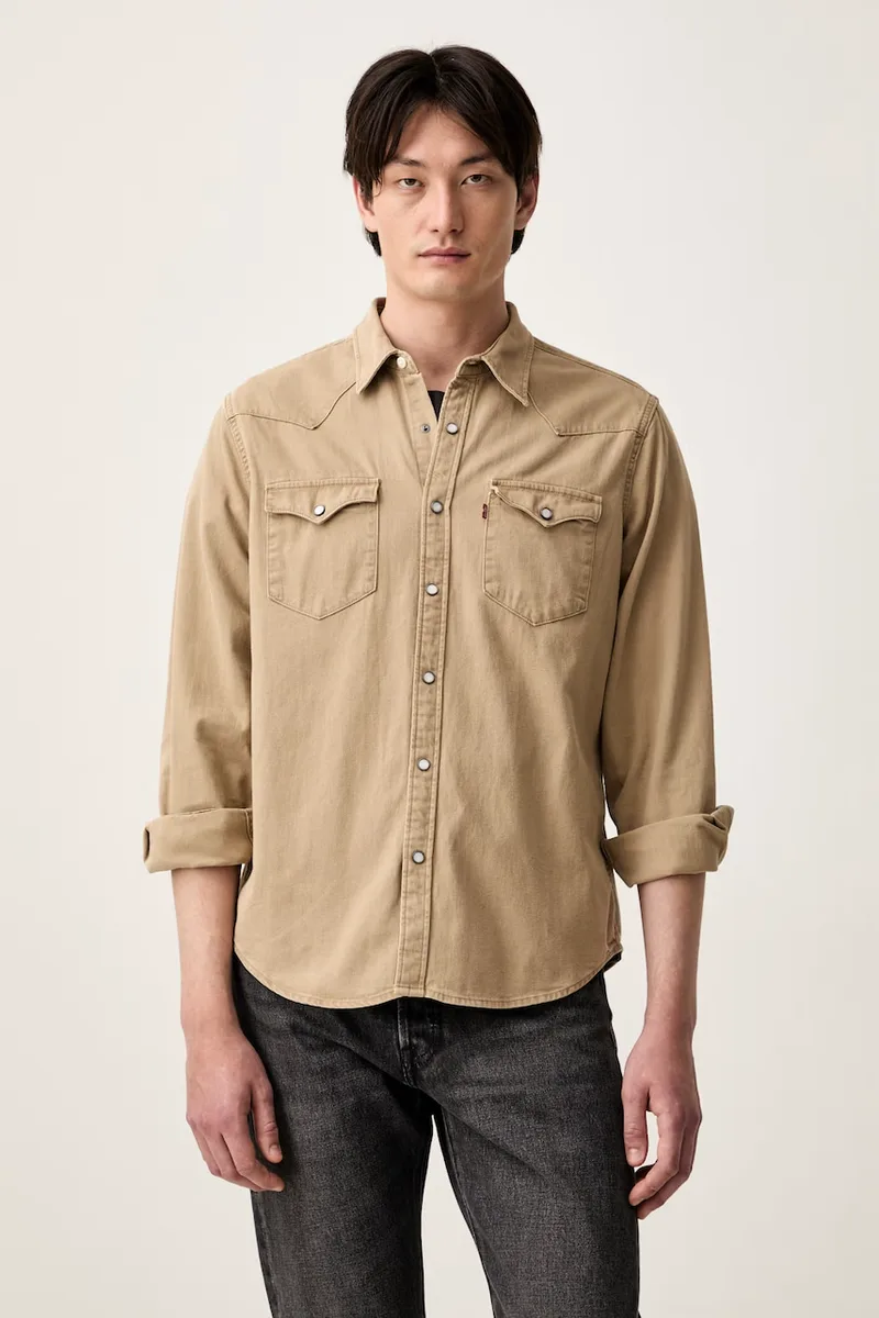 Levi's πουκάμισο ανδρικό βαμβακερό BARSTOW WESTERN STANDARD