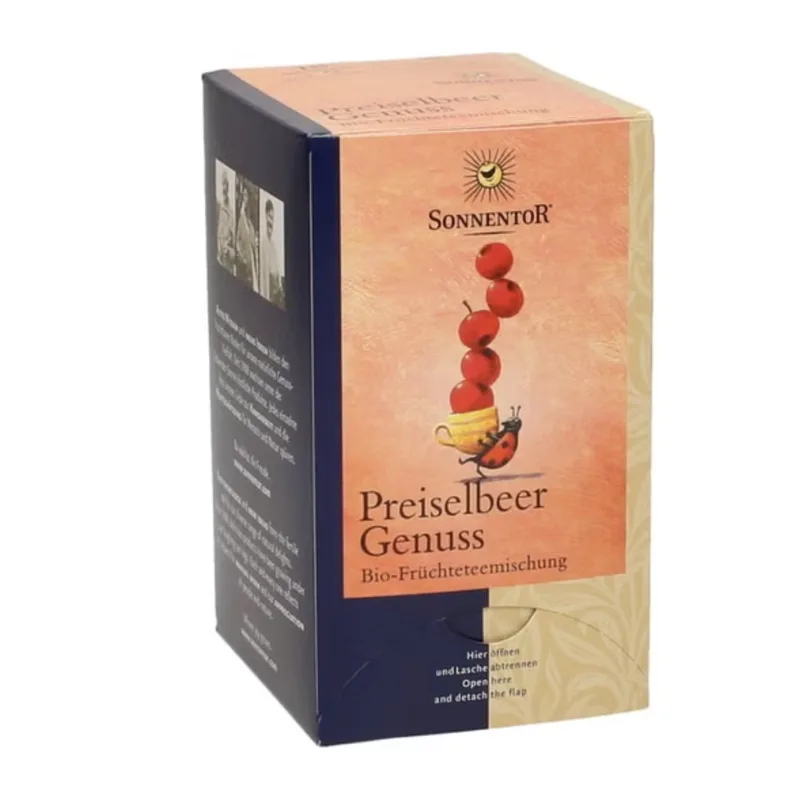 Sonnentor Herbal tea Cranberry Golosa, 18 sachets, 50.4 g (50.40 g)