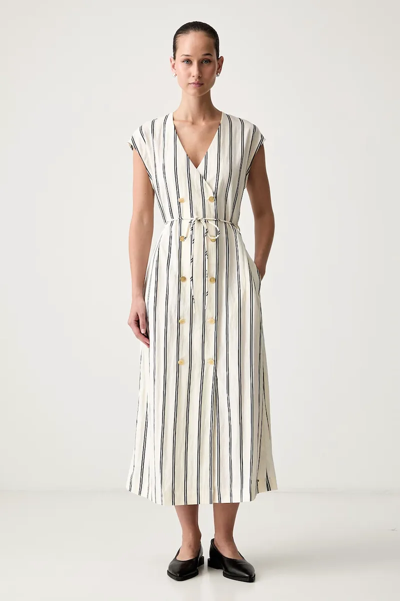 Tommy Hilfiger φόρεμα flared με lyocell