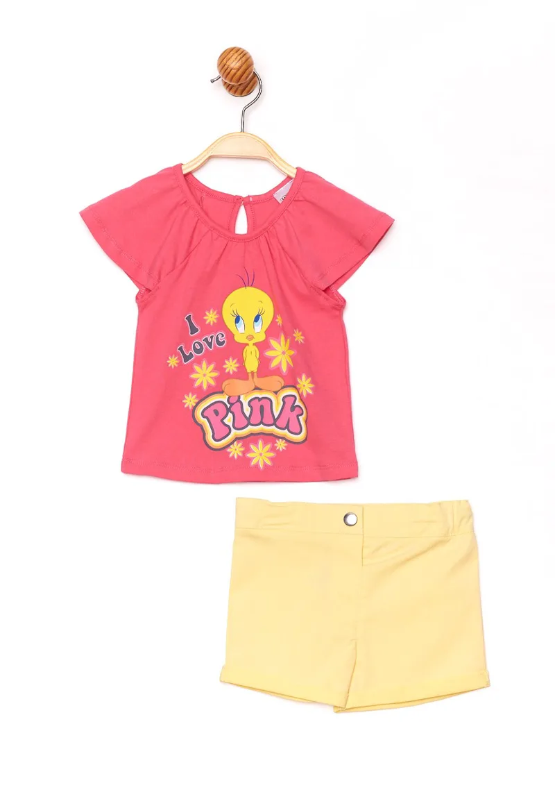 Σετ μπλούζα με σορτσάκι Cute Tweety TW19719