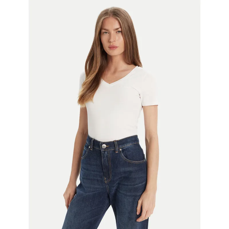 Guess T-Shirt O5RI02 KBBU1 Λευκό Regular Fit