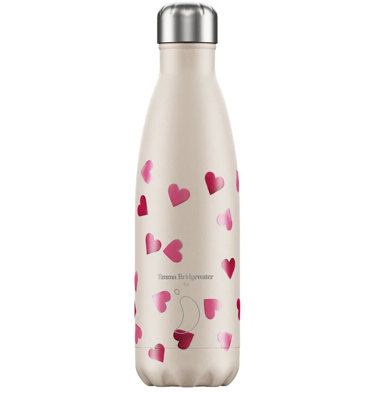 Μπουκάλι Θερμός Ροζ Hearts by Emma Bridgewater 500ml