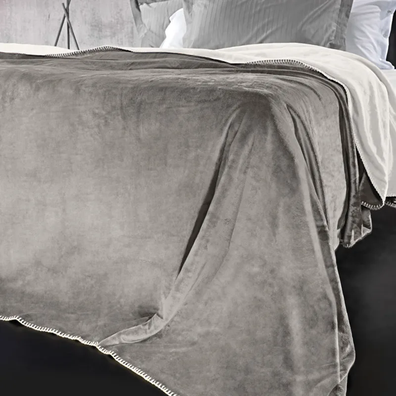 Κουβέρτα Fleece Υπέρδιπλη 220X240 Guy Laroche Velvent Vison (220x240)