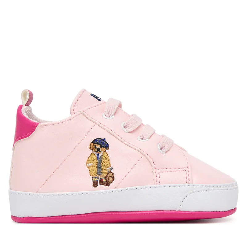 Παπουτσάκια μωρού Polo Ralph Lauren RL03477680 Ροζ