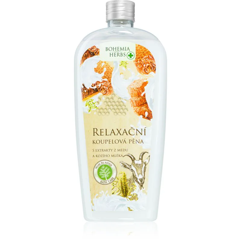 Bohemia Gifts & Cosmetics Bohemia Herbs Honey & Goat Milk αφρός λουτρού 500 ml