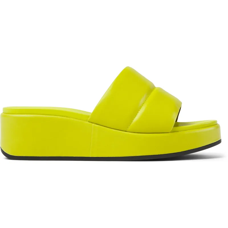 CAMPER Misia - Πέδιλα Για Γυναικεία - Πράσινο, Μέγεθος 39, Smooth leather