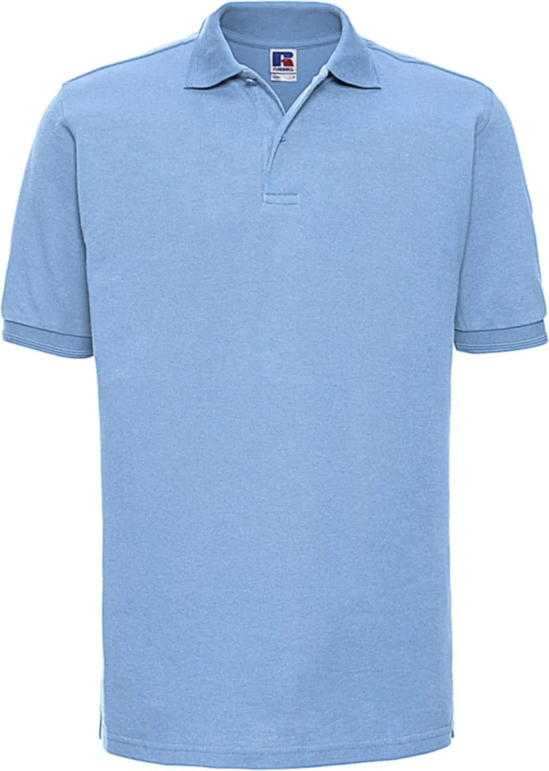Hard Wearing Polo Shirt Russell R-599M-0 Sky