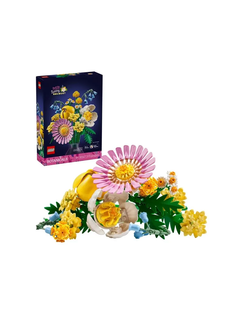 LEGO ICONS 10347 Botanicals Small Bouquet of Yellow Flowers