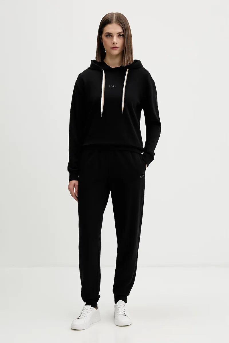BOSS σετ lounge γυναικείο CP Stripe_Long Set