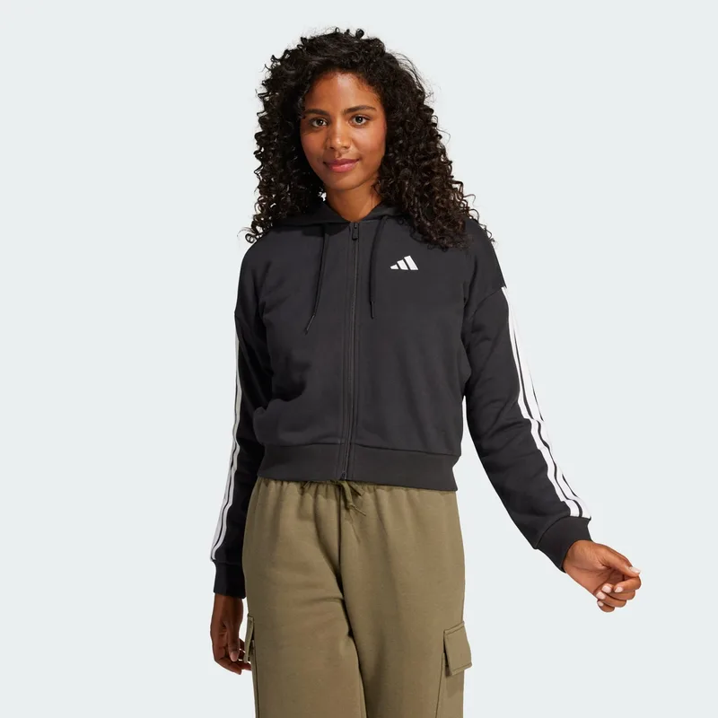 adidas Sportswear Essentials 3-Stripes French Terry Γυναικεία Ζακέτα (9000213528_1480)