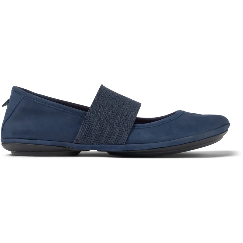 CAMPER Right - Μπαλαρίνες Για Γυναικεία - Μπλε, Μέγεθος 35, Suede