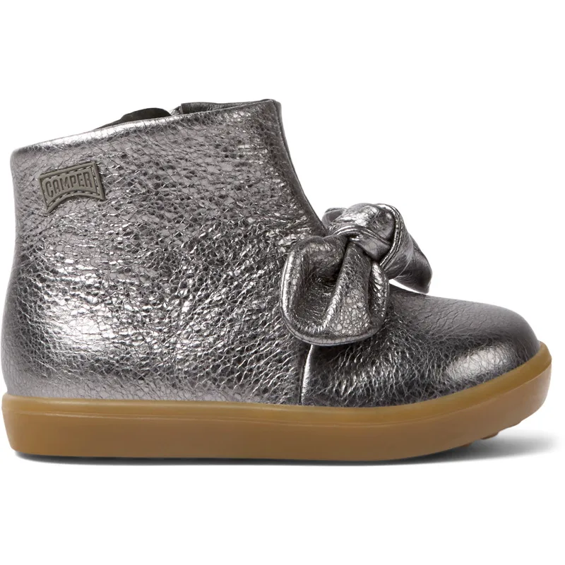 CAMPER Pursuit - Μπότες Για Firstwalkers - Γκρι, Μέγεθος 20, Smooth leather