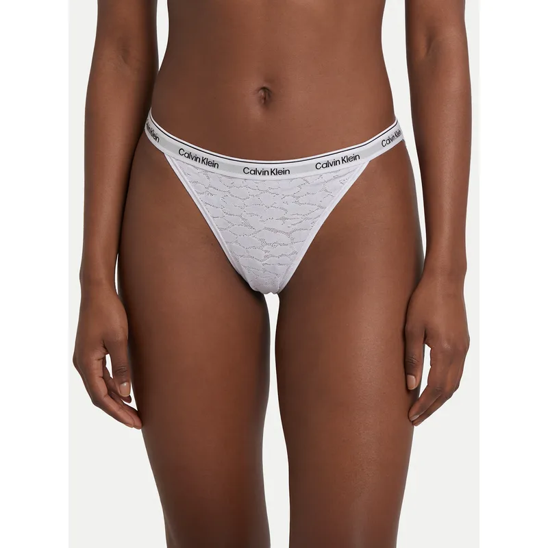 Calvin Klein Μπικίνι κάτω μέρος LV00QD5213 Εκρού