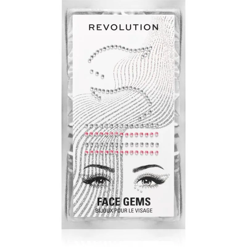 Revolution Metallic Muse Face Gems αυτοκόλλητα για το πρόσωπο 1 γρ