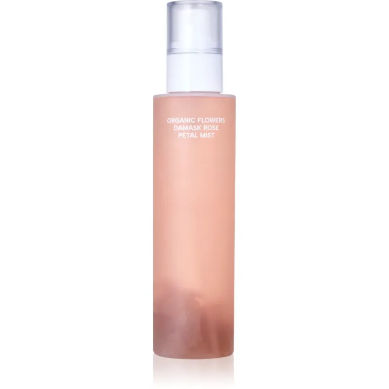 WHAMISA Organic Flowers Damask Rose Petal Mist ενυδατική ομίχλη με καταπραϋντική δράση 100 ml
