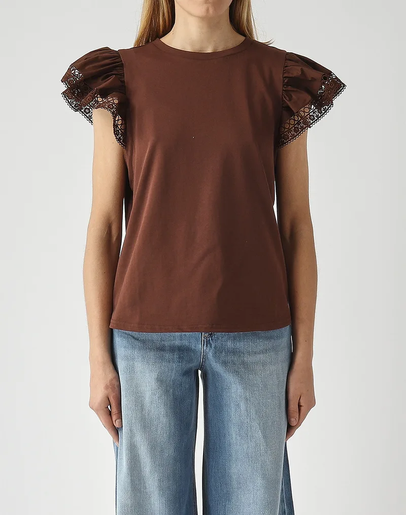 TWINSET ΤΟΠ 261TT2064-12110 Brown