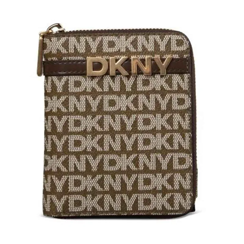 Γυναικείο Πορτοφόλι DKNY Avril R5215M25-N42 Καφέ Logo