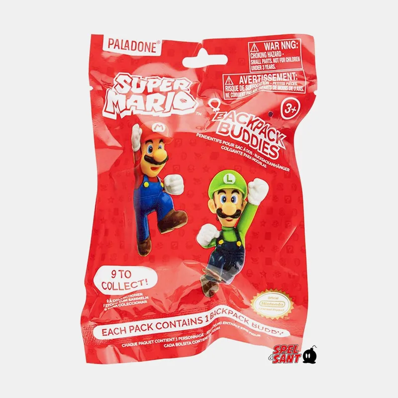 Paladone Super Mario Bag Clip Μπρελόκ (9000223243_1523)