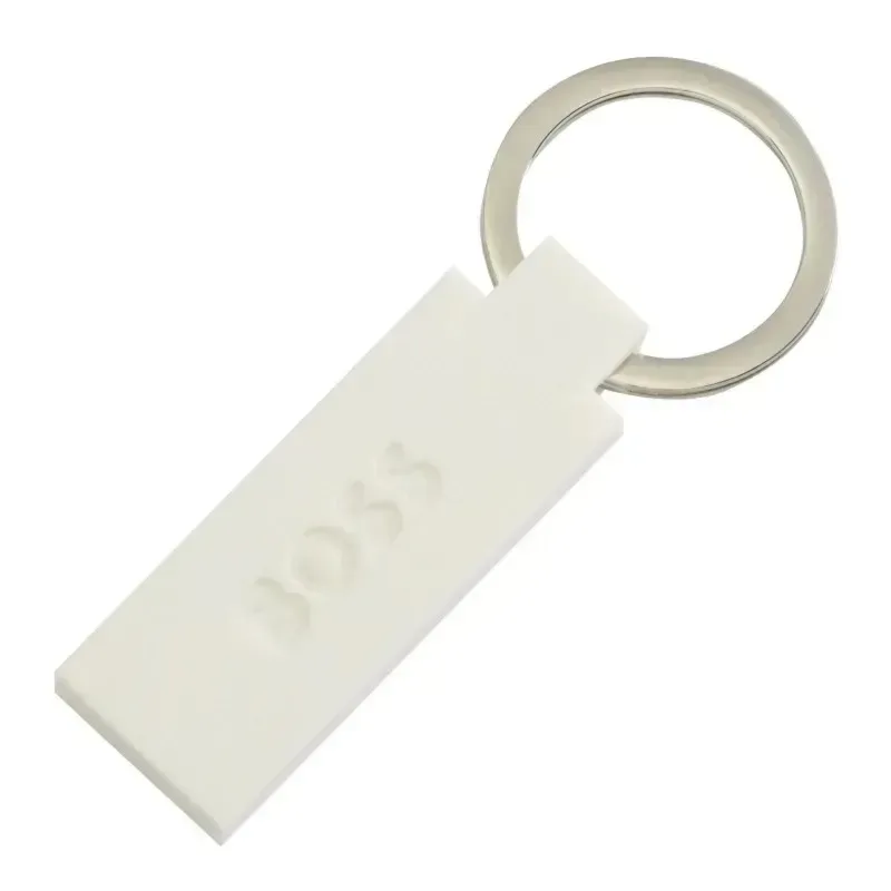 Μπρελόκ Hugo Boss Iconic White HAK421W HAK421W Ατσάλι