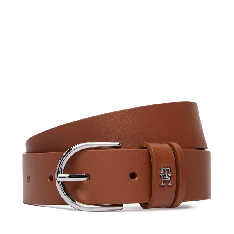 Ζώνη Tommy Hilfiger Essential Effortless 3.0 Sv AW0AW18688 Καφέ