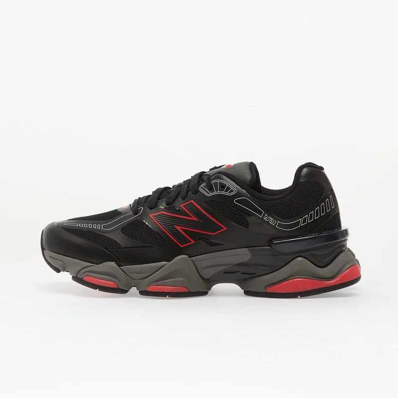 Sneakers New Balance 9060 Black/ Fire Cracker EUR 45