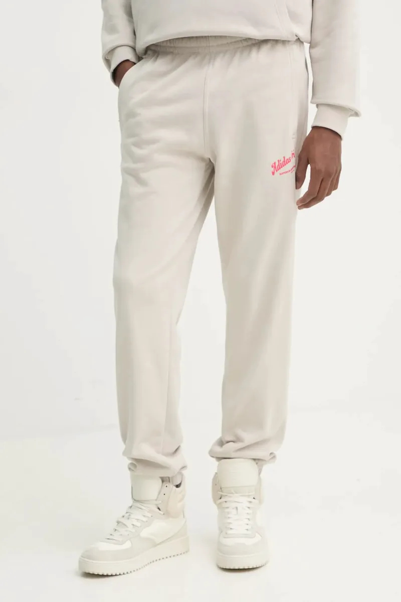 Βαμβακερό παντελόνι adidas Originals Wabash