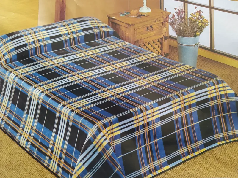 Κουβέρτα Υπέρδιπλη Dimcol Paduana Blue 220x240