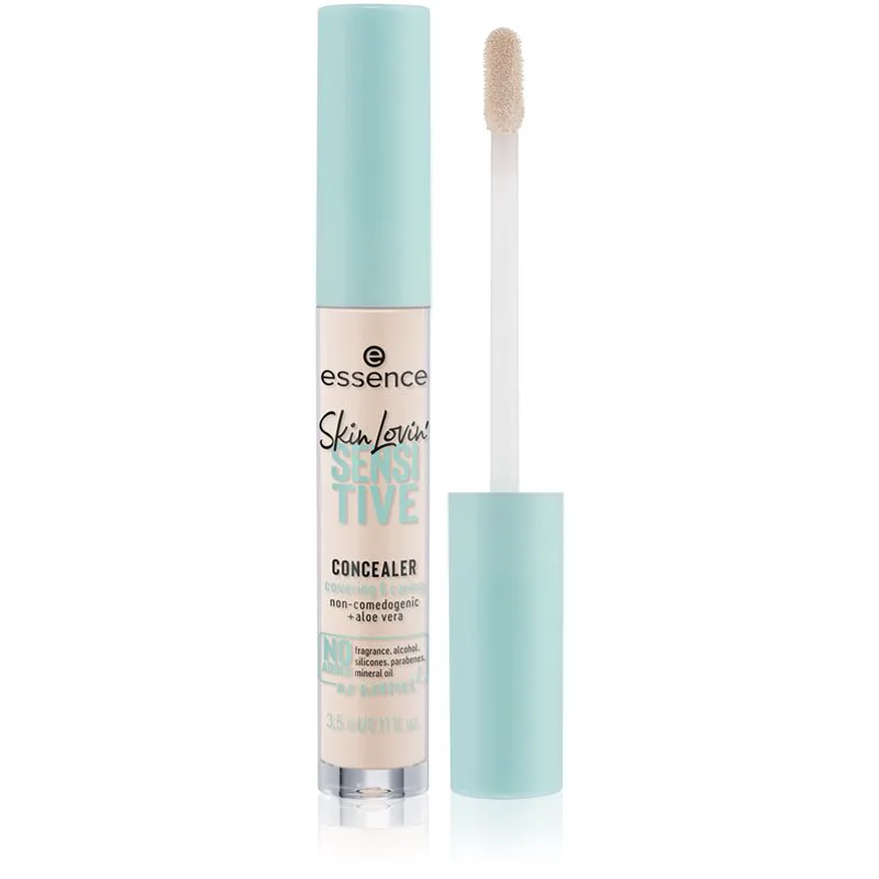 essence Skin Lovin' Sensitive υγρό κονσίλερ απόχρωση 05 Fair 3,5 ml