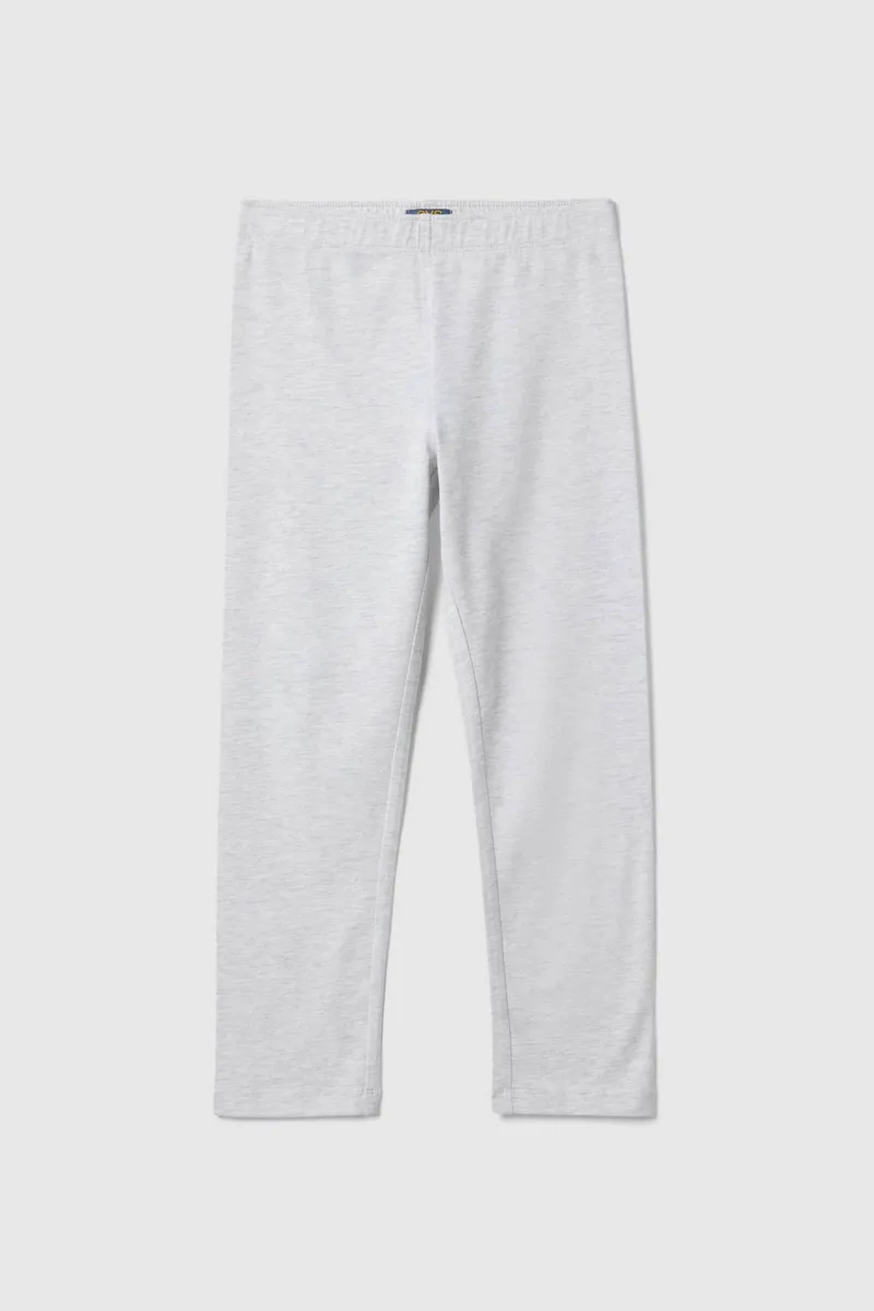 OVS παιδικό κολάν μονόχρωμο Slim Fit - 002680508 Γκρι