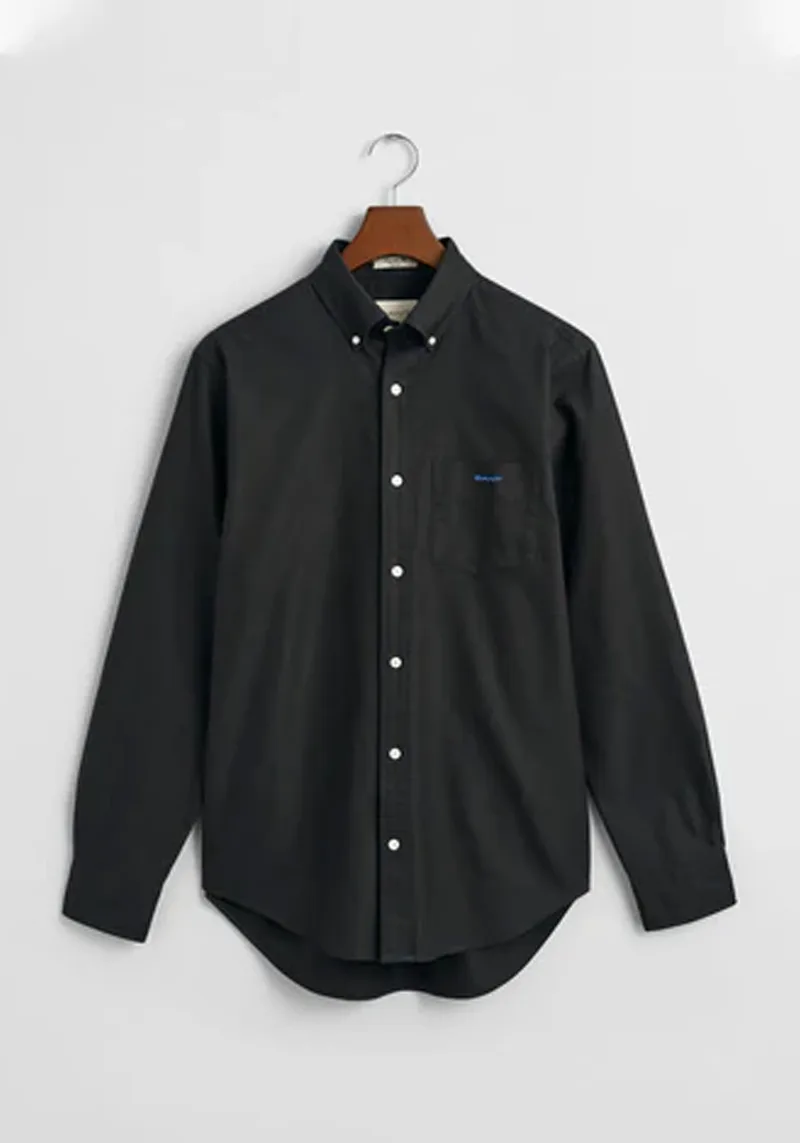 GANT Πουκάμισο της σειράς Beefy Oxford - 3240250 005 Black
