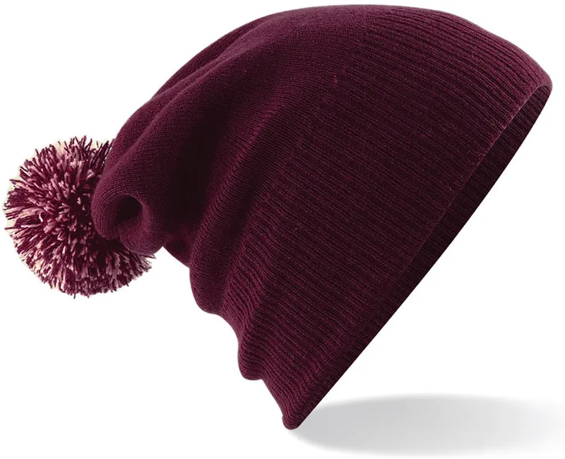 Σκούφος Snowstar B450 Beechfield Burgundy/Off White