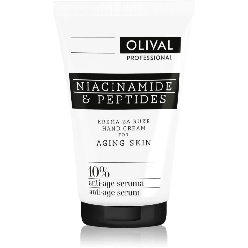 Olival Professional Niacinamide & Peptides κρέμα για τα χέρια ενάντια στη γήρανση του δέρματος 50 ml