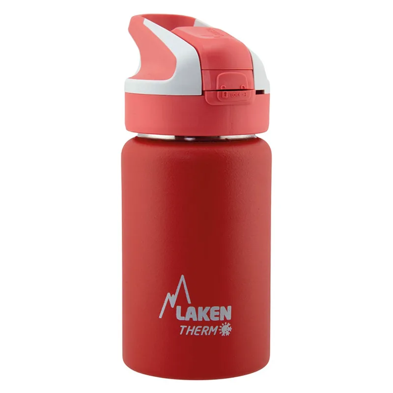 Παγούρι - Θερμός 350ml Με Καλαμάκι Laken Κόκκινο