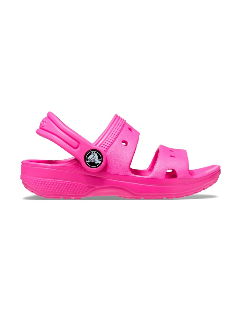 Crocs Παιδικά Ανατομικά Παπουτσάκια Θαλάσσης Classic 207537-6UB Φούξια