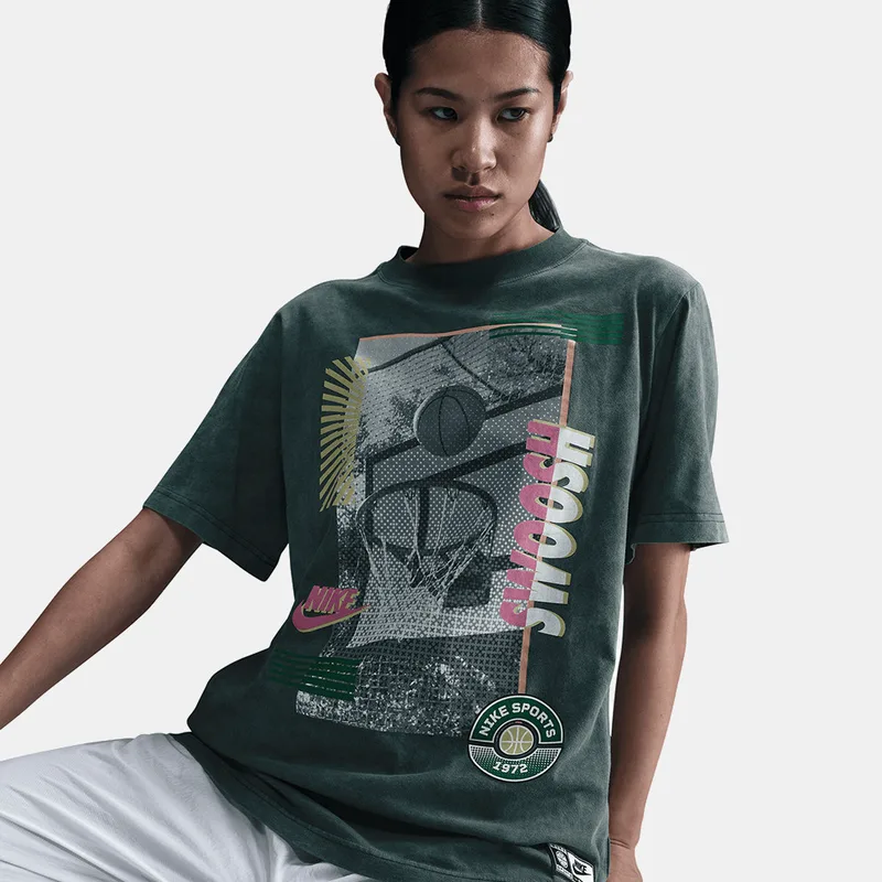 Nike Swoosh Basketball Γυναικείο T-Shirt (9000207341_36462)