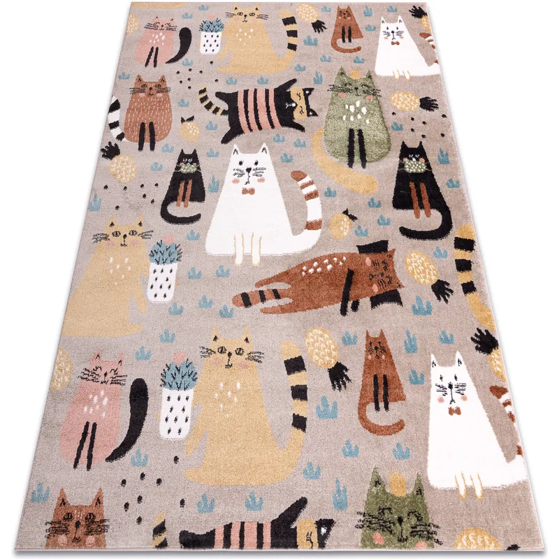 Χαλιά Rugsx Χαλί FUN Kittens ζώα για παιδιά, Π240x330 cm
