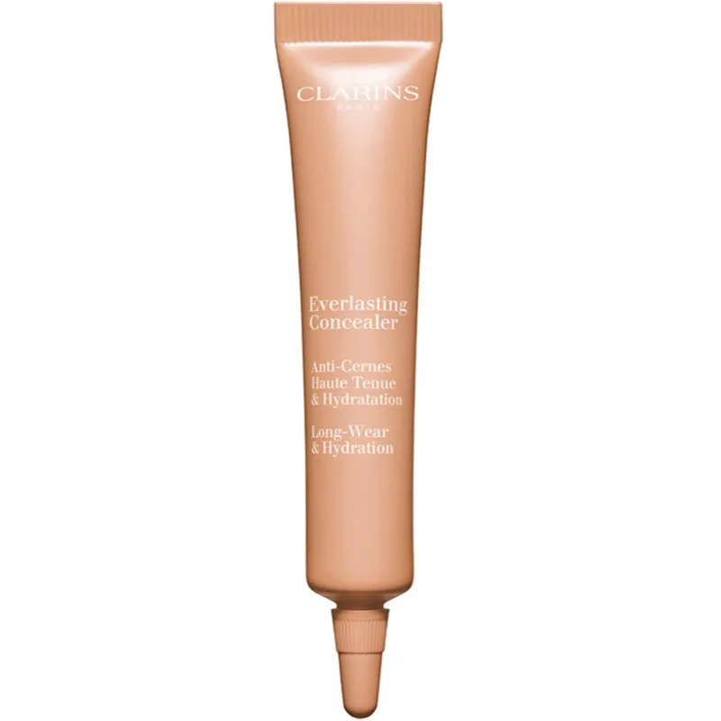 Clarins Everlasting Concealer Long-Wear & Hydration ενυδατικός διορθωτής για την αντιμετώπιση των μαύρων κύκλων απόχρωση 02 12 ml