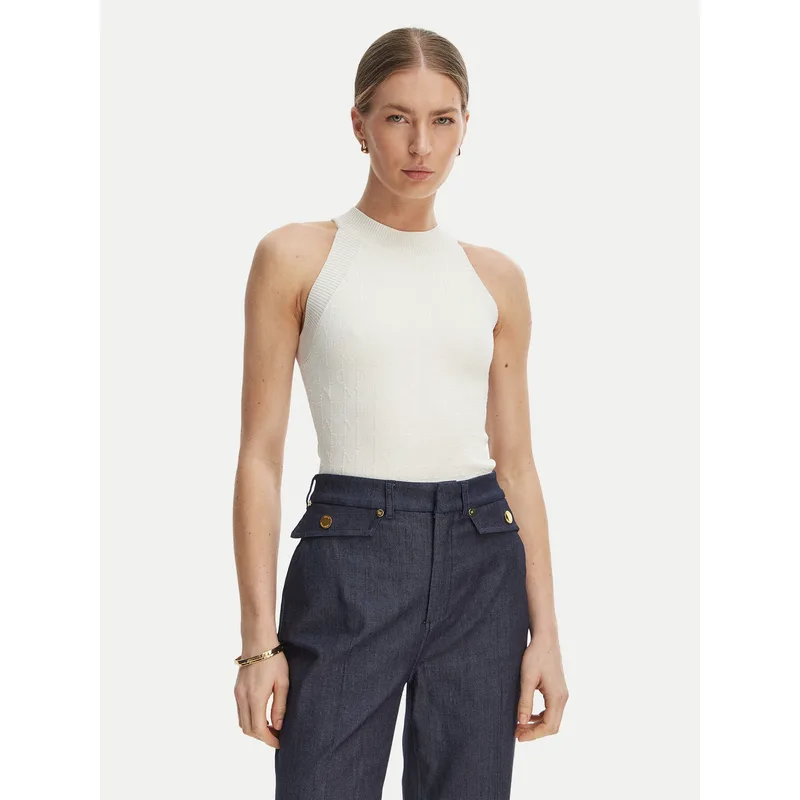 Marciano Guess Τοπ G6GR25 Z0766 Κρεμ Classic Fit