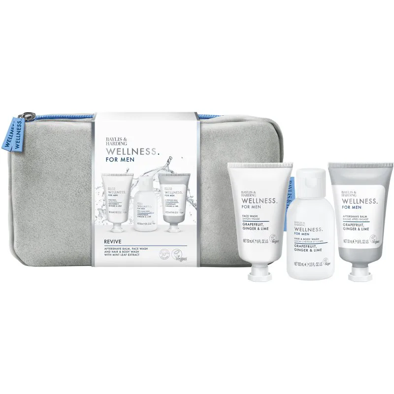 Baylis & Harding Wellness. For Men. Revive σετ δώρου για άντρες αρώματα