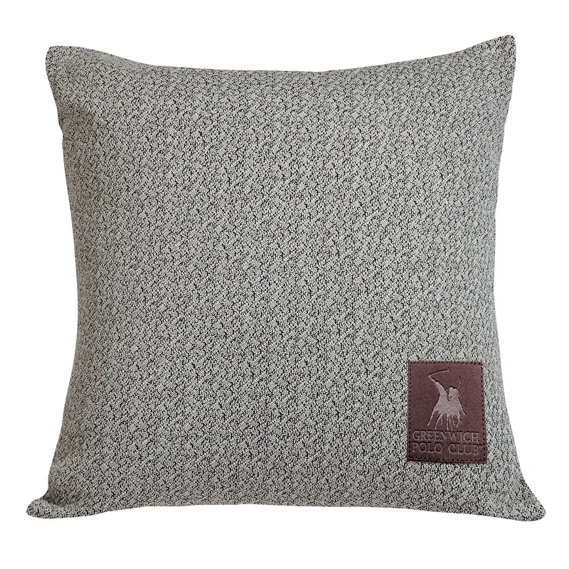 Διακοσμητικό Μαξιλάρι Polycotton 42x42εκ. Essential 2788 Greenwich Polo Club (Ύφασμα: 80% Cotton - 20% Polyester, Χρώμα: Γκρι) - Greenwich Polo Club - 233642422788
