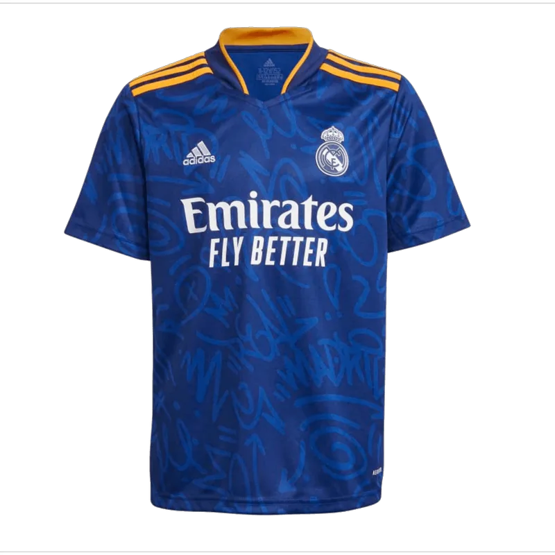 Adidas Ρεάλ Μαδρίτης παιδική μπλούζα ποδοσφαίρου εκτός έδρας