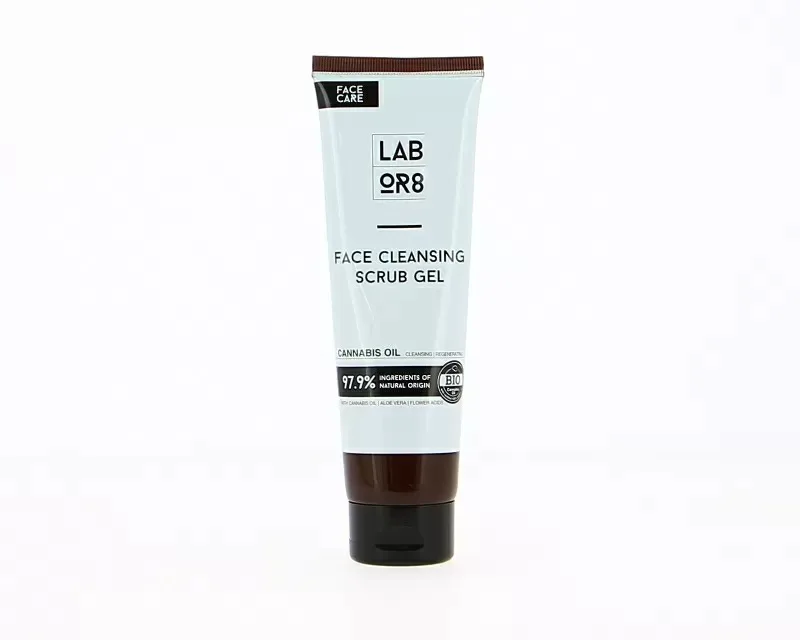 Hemp Face Cleansing Scrub Gel, 125ml