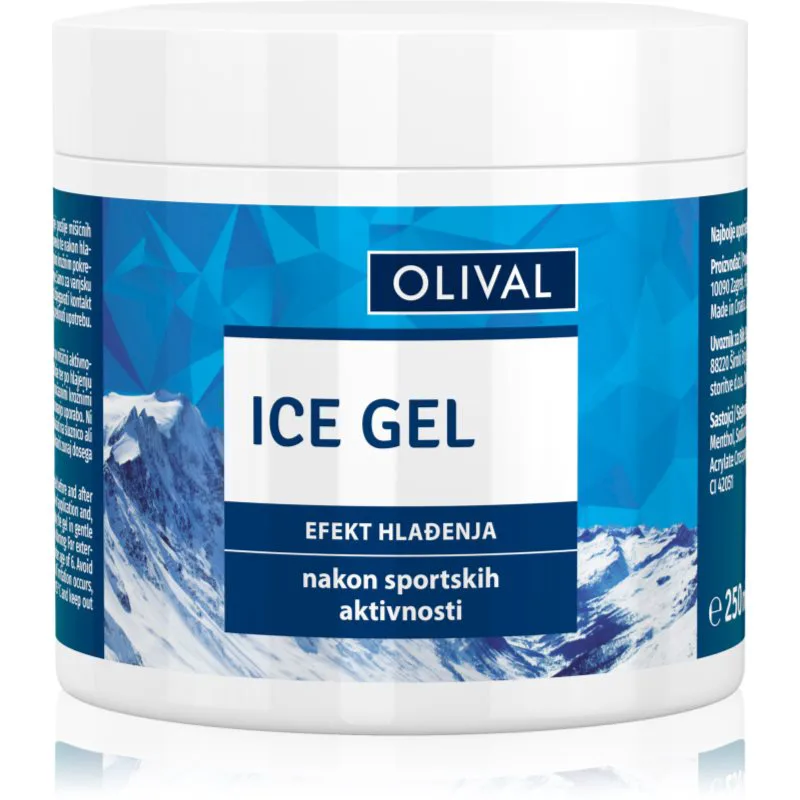Olival Ice Gel δροσερό τζελ 250 ml