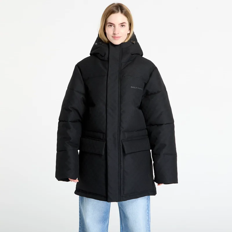Μπουφάν Daily Paper Oba Monogram Puffer Black XXL