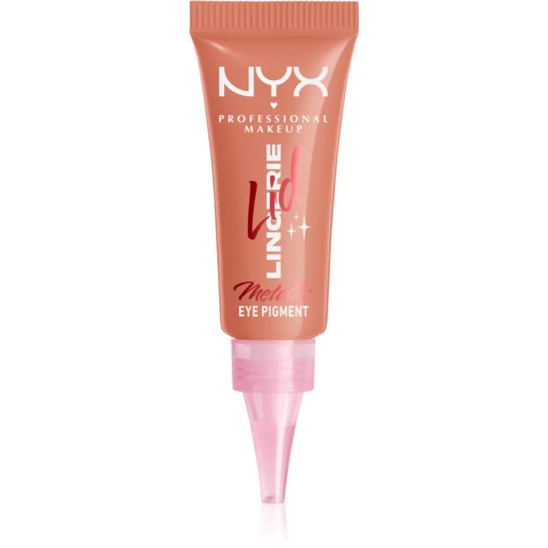 NYX Professional Makeup Lid Lingerie κρεμώδεις σκιές ματιών απόχρωση Χρυσό String 6 ml
